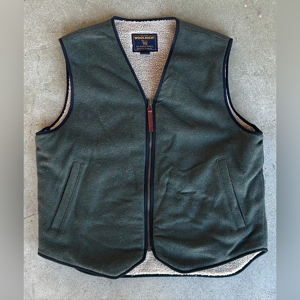 Vintage woolrich vest
